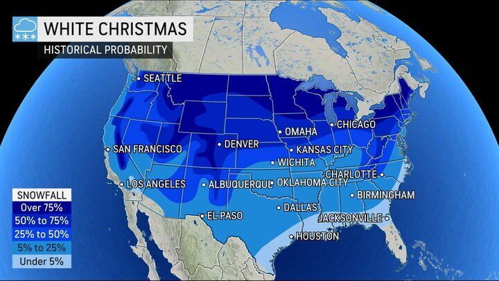 Roanoke Va White Christmas 2022 Will It Be A White Christmas? | Weather | Roanoke.com