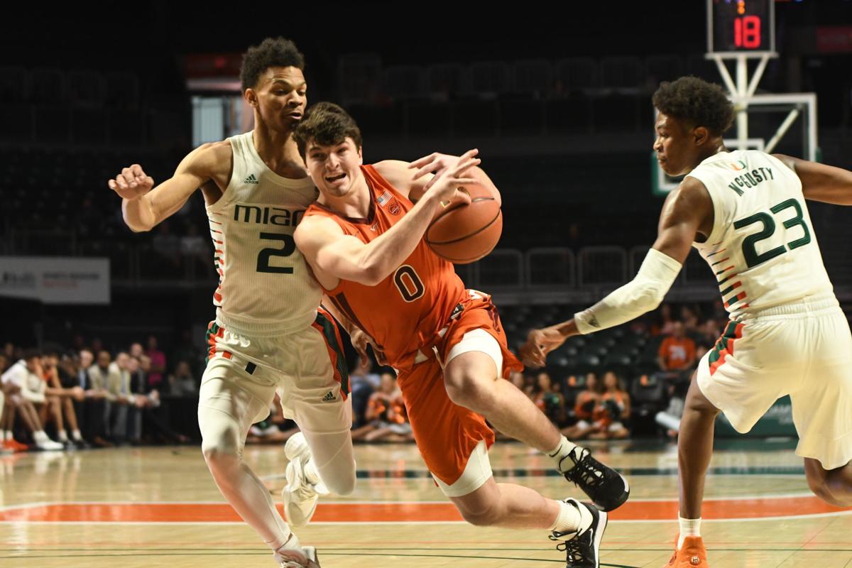 Virginia Tech Men S Basketball Miami Grabs Huge Halftime Lead