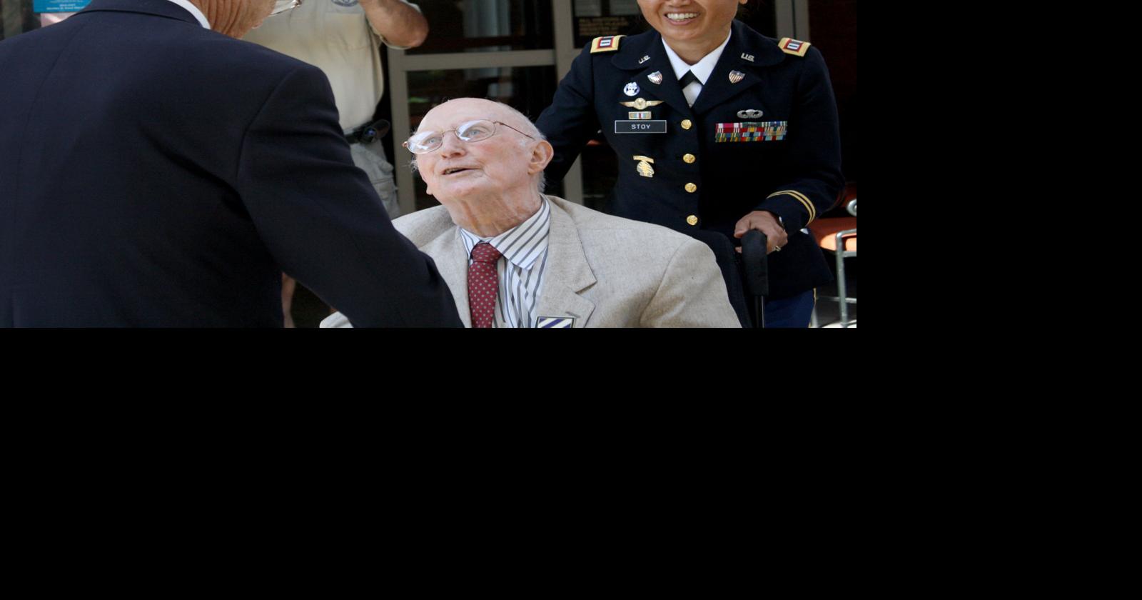 Retired general Ramsey reunites with hero who saved him