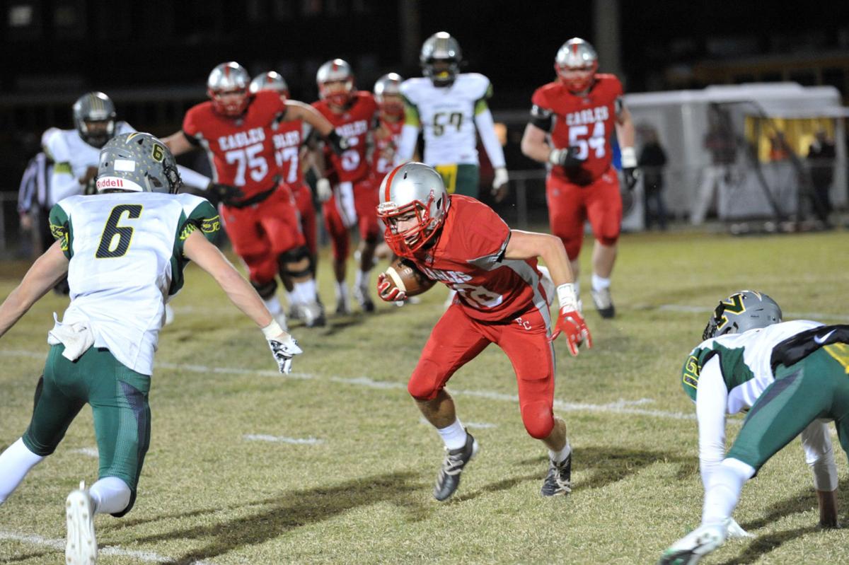 Scenes from the NorthsideFranklin County football game