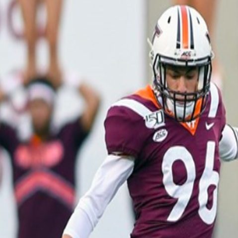 Virginia Tech Kicker John Parker Romo Bounding Into A Lead