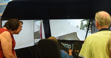 Driven by a need Danville Community College unveils new CDL truck simulator Driven by a need Danville Community College unveils new CDL truck simulator