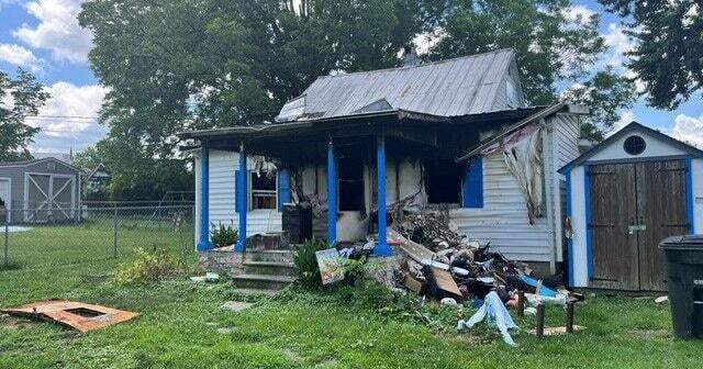 Gunn Avenue home gutted by fire