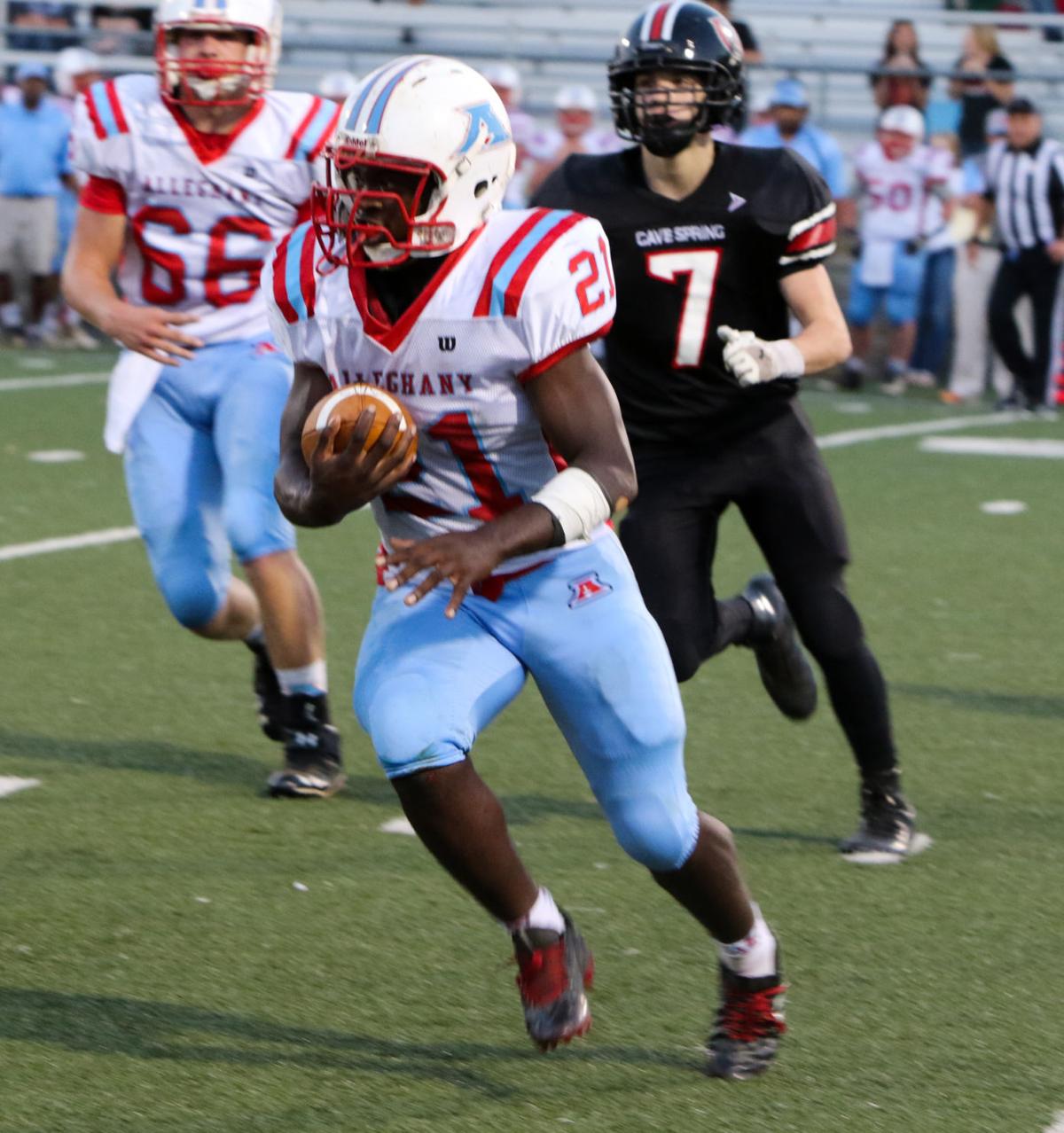 Patterson Glides Alleghany Past Cave Spring 33 13 High Schools