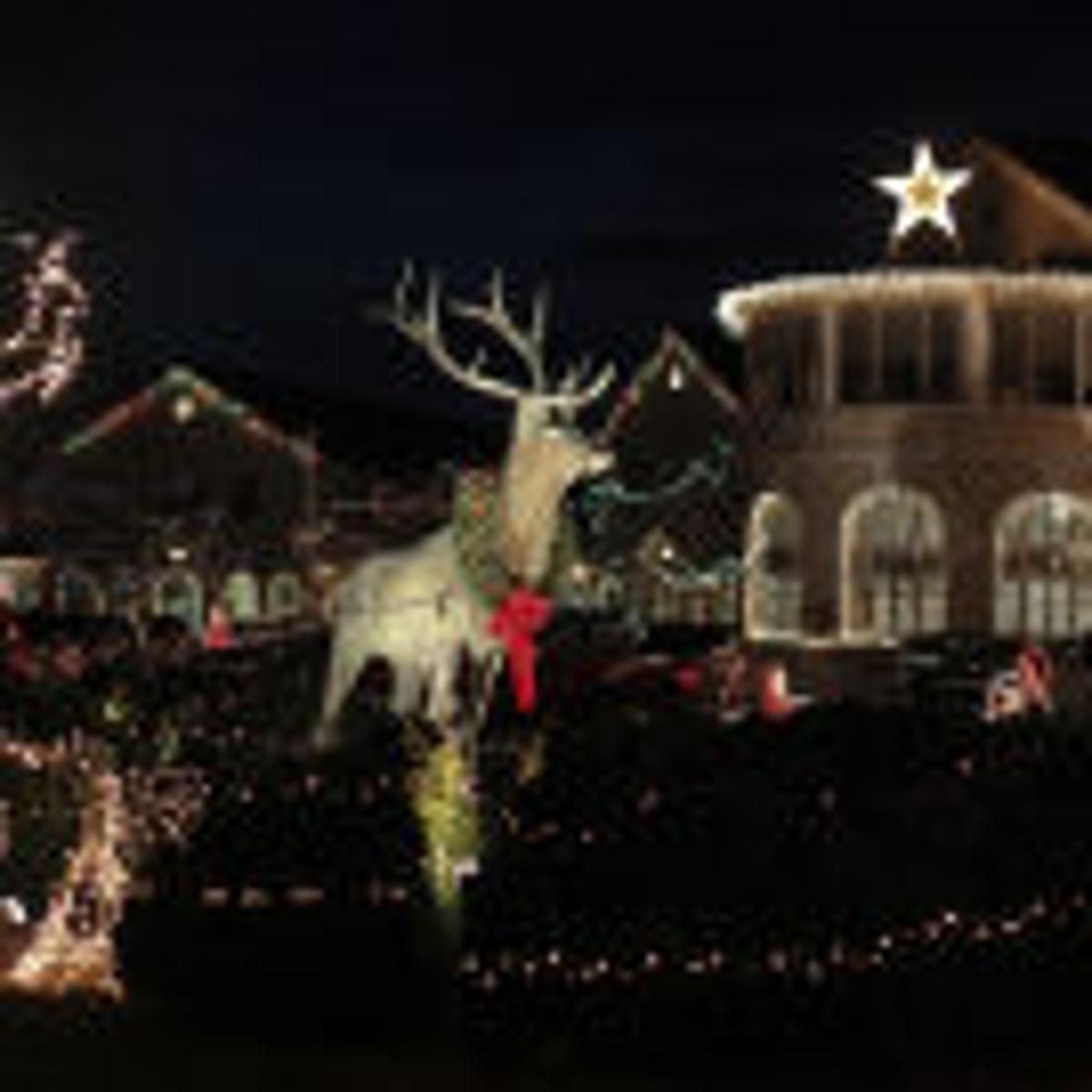 People Flock To Elks Home Lightning Ceremony For The Holidays