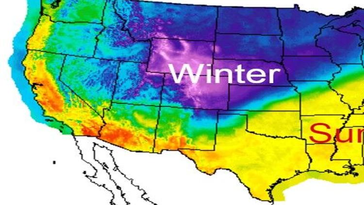 Week Ahead Cold Surges To West But Summer Stickiness Returns For Us Weather Roanoke Com