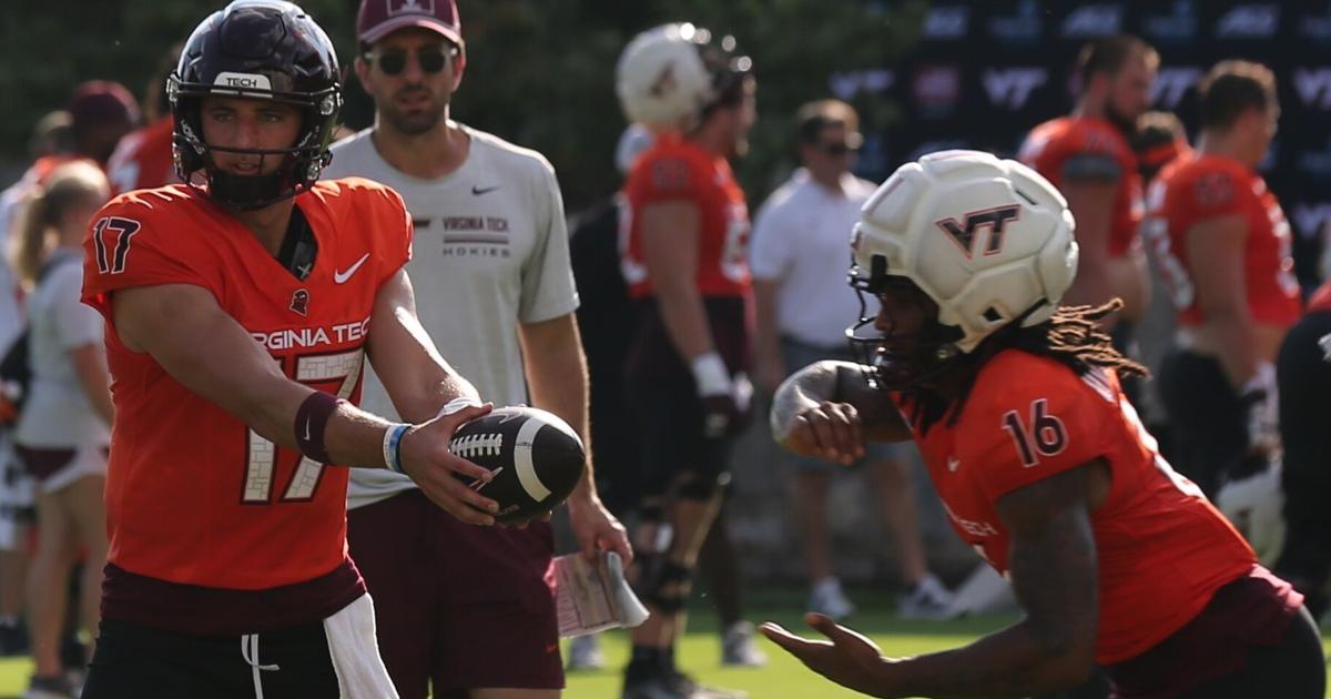 Anything Lettering Grunkemeyer not taking anything for granted as Hokies’ QB1