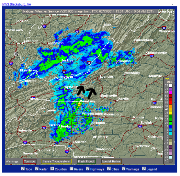 Epic snow winding down for Roanoke/New River valleys, Blue Ridge