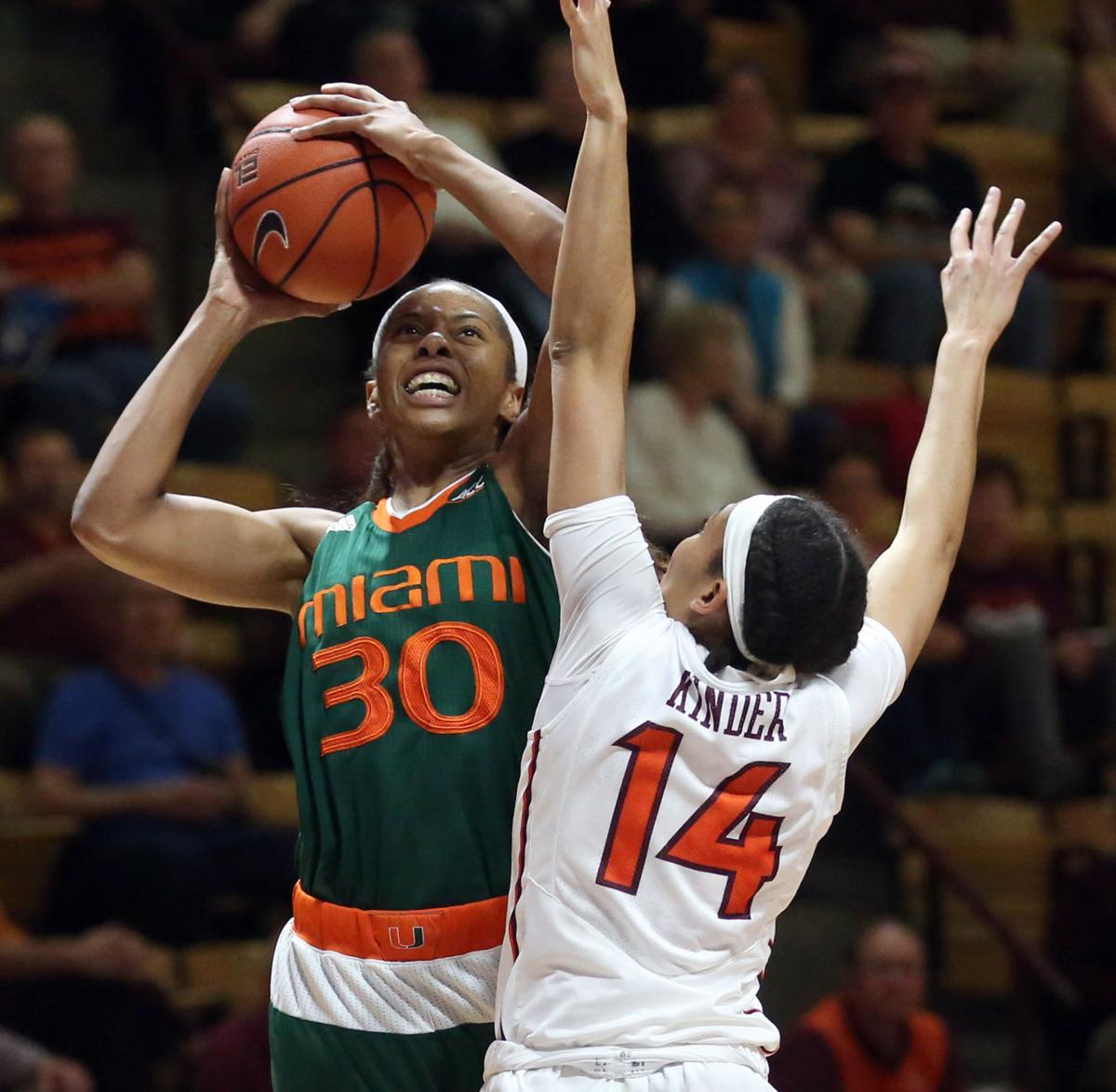 Miami Hands Virginia Tech Women 11th Straight Loss Virginia Tech Roanoke Com