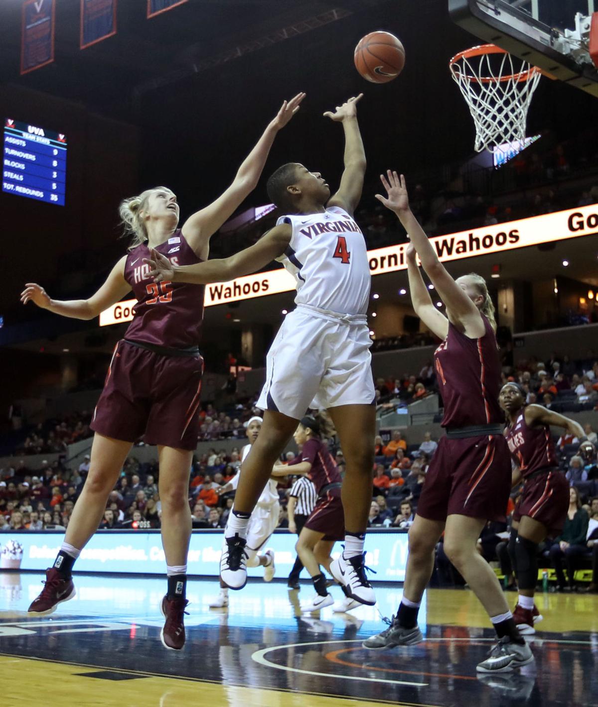 UVa women's basketball overwhelms Virginia Tech Gallery