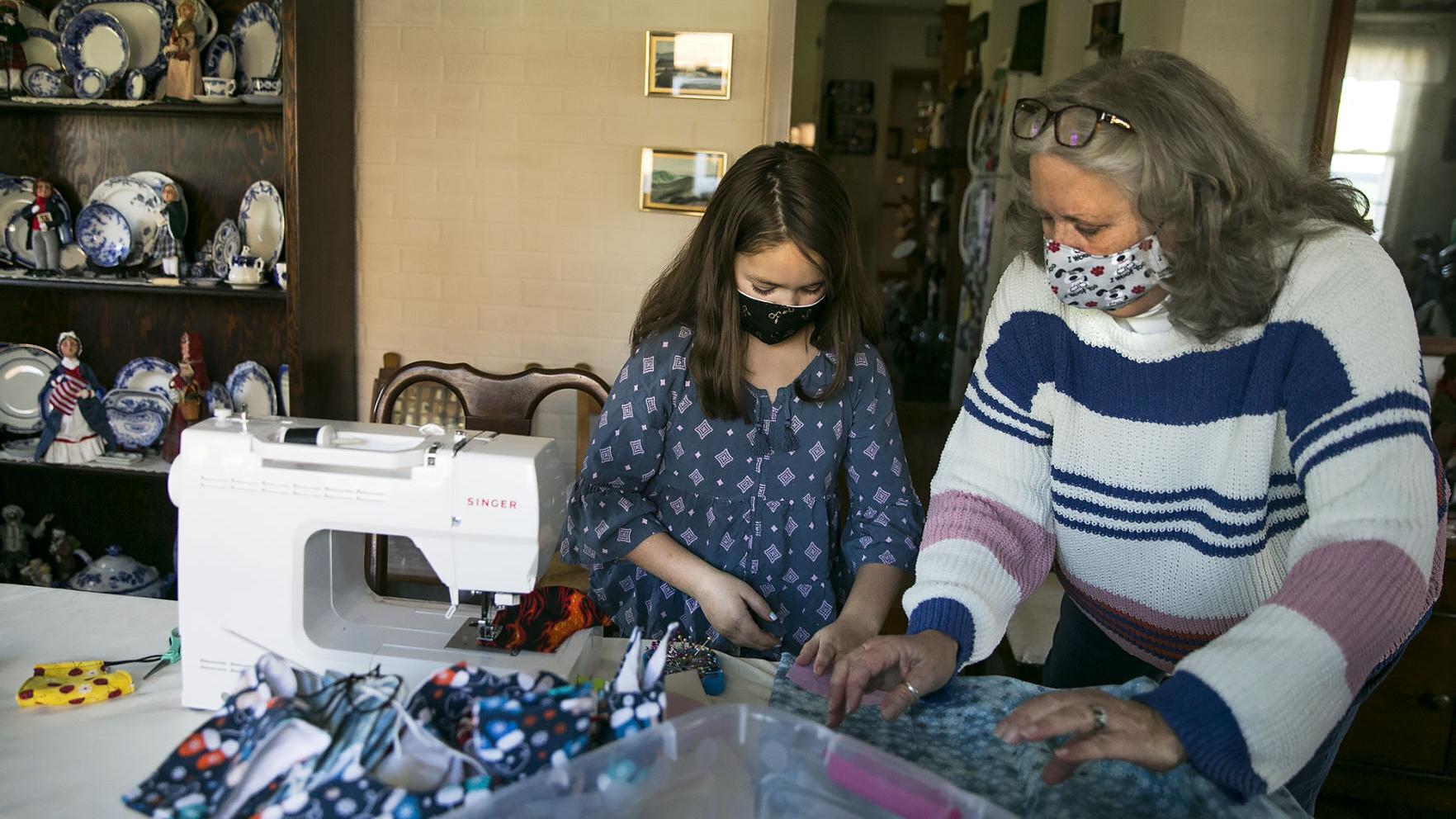 Virginia 9-year-old's masks help against virus, but also fund cancer research to honor 2-year-old 'princess' - Vimarsana News