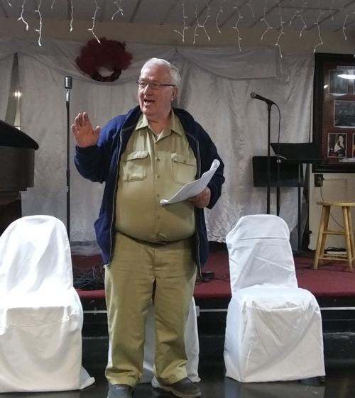 Bill Meade performing in Baltimore.