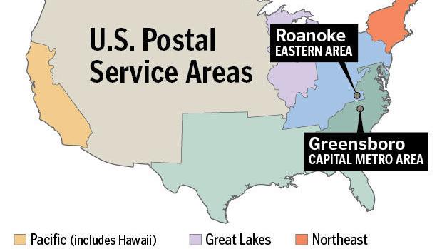 Casey Postal Service Plays Hard To Get On Info Latest Headlines Roanoke Com Usps Area And District Map