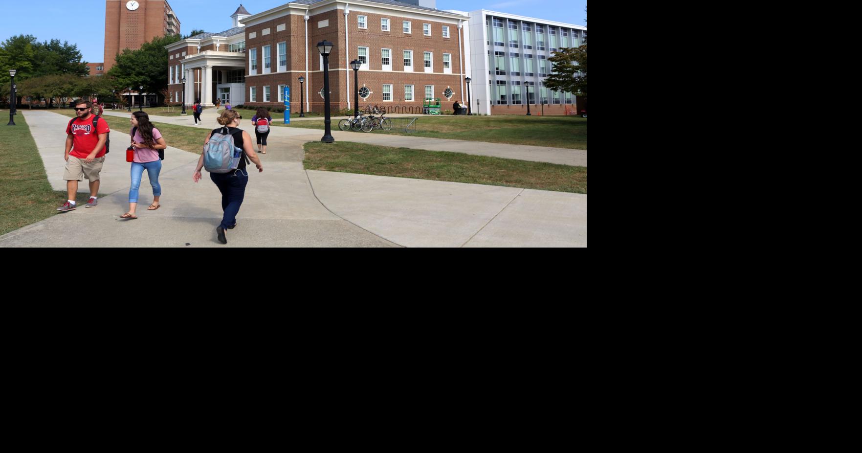 Enrollment at Radford University up from last year, transfer admittance