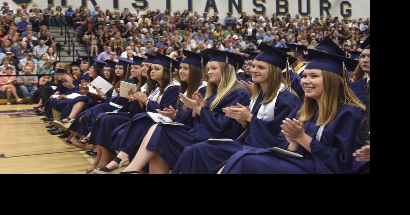 Christiansburg High School graduation 2016