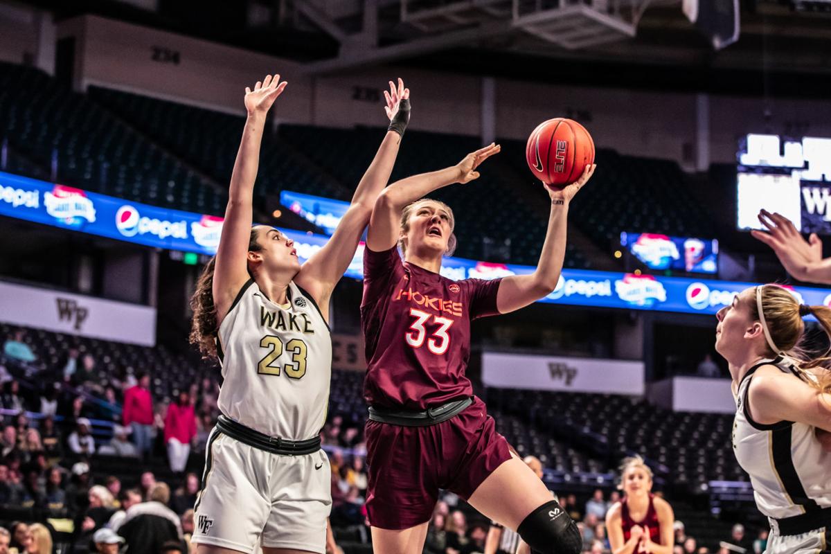 Virginia Tech Women S Basketball Tied For Third After Beating Wake