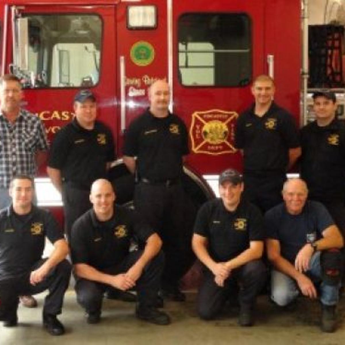 Fincastle Fire Dept. volunteers and career staff highlighted Fincastle Fire Dept. volunteers and career staff highlighted