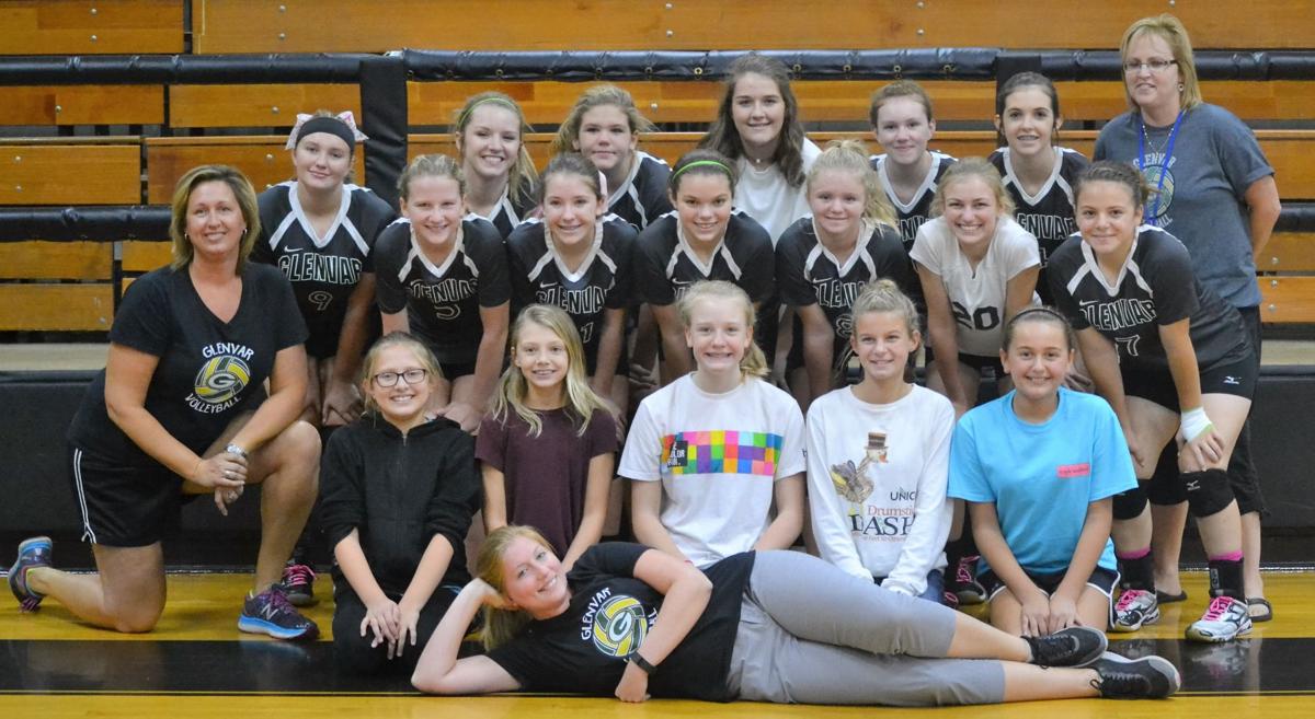 Photo Glenvar Middle School volleyball team finishes season 141
