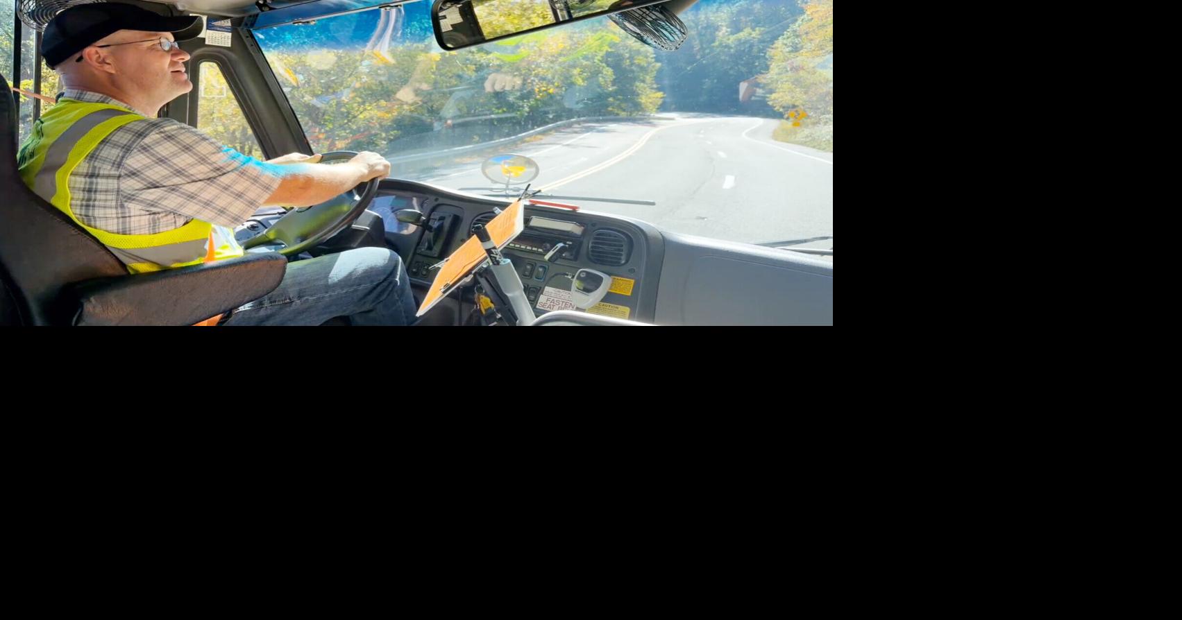 PHOTOS & VIDEO: Meet Roanoke County Bus Driver Logan Laing