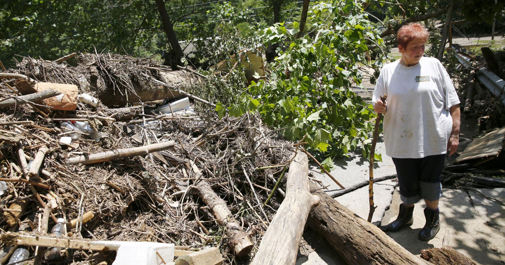 Buchanan woman spends night in a tree to escape floodwaters - Vimarsana News