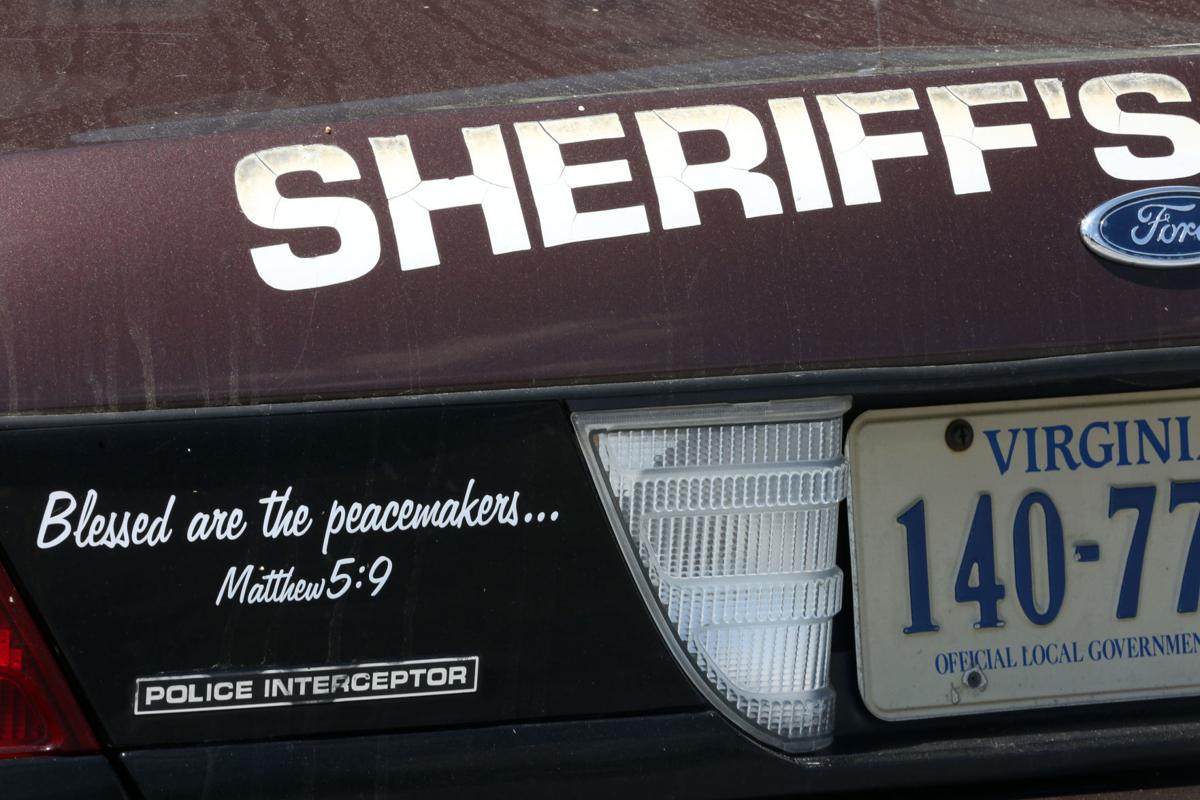 bible verse decals to come off patrol cars immediately montgomery