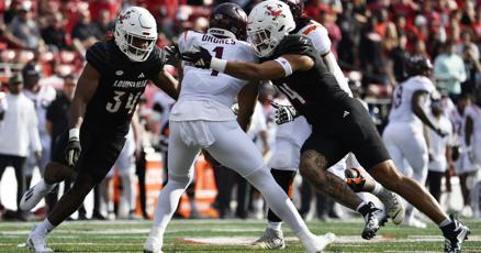 Teel Hokies fall well short in measuring stick loss at Louisville Teel Hokies fall well short in measuring stick loss at Louisville