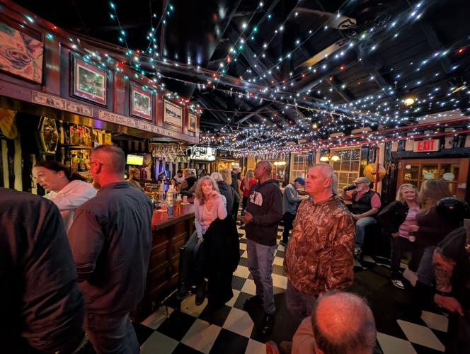 Inside The Coffee Pot, bar area