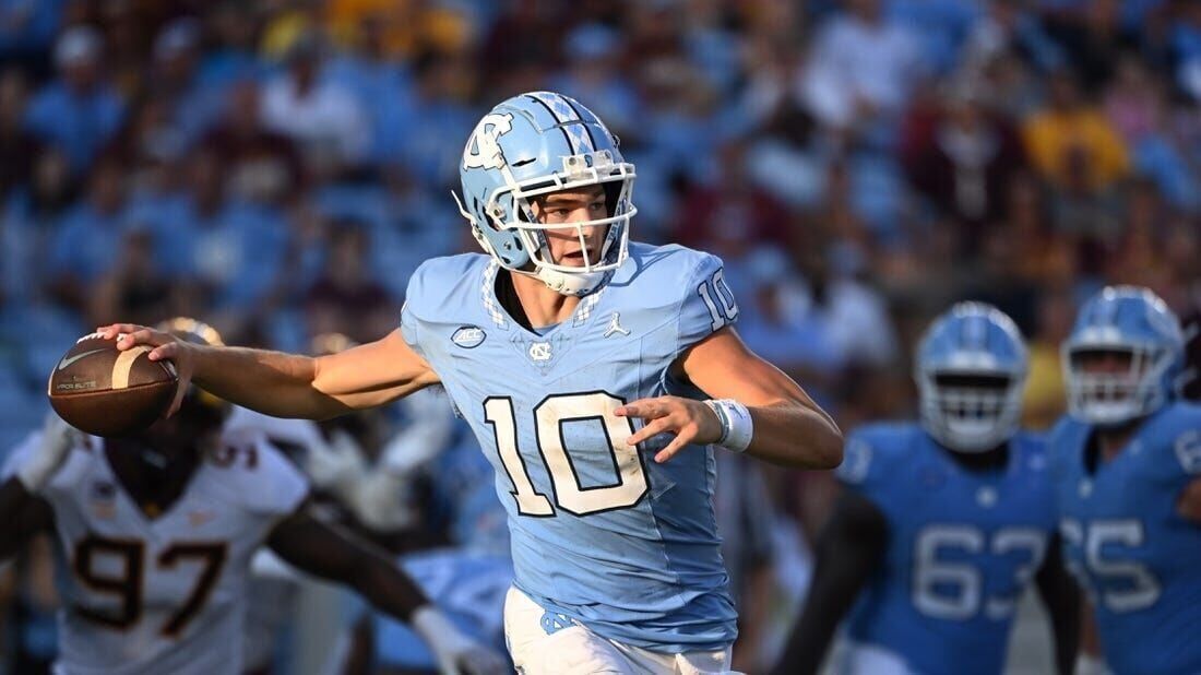 Drake Maye - North Carolina Spring Football 2021 