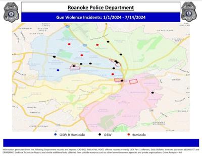 Several in custody after 2 men shot in northwest Roanoke