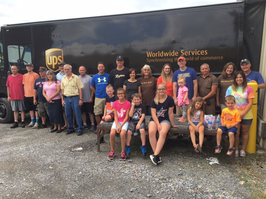 UPS employees assist homebound seniors in Pulaski County New River