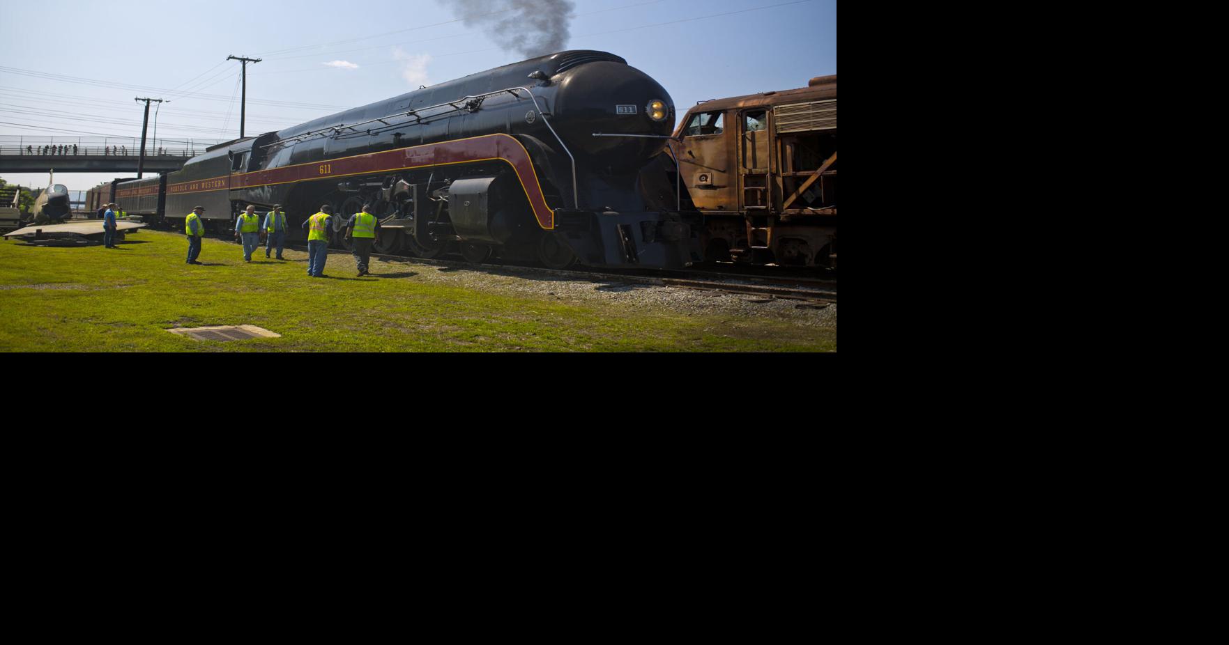 Historic steam locomotive replaced for weekend trips