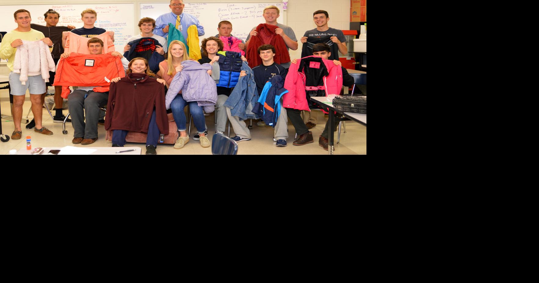 Roanoke City Public Schools collects winter coats for students