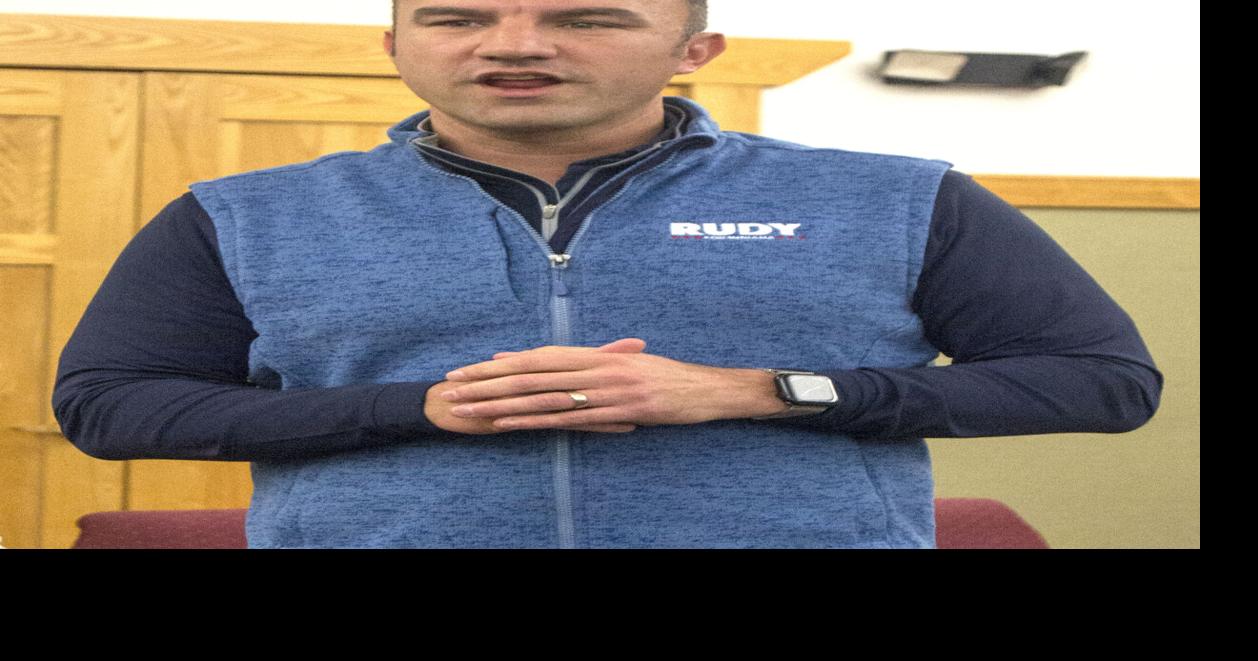 U.S. Rep. Rudy Yakym speaks at Legislative Breakfast