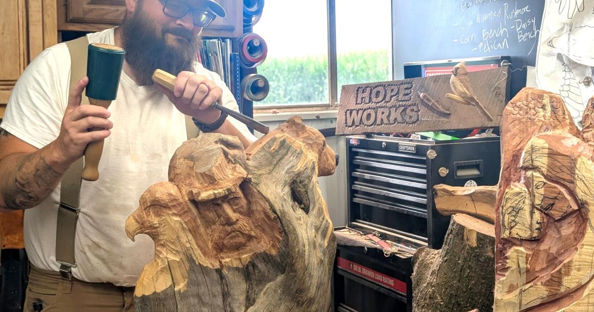 Carving Ribbons Hope Works Wood Carving to have ribbon cutting July 31 | News ...