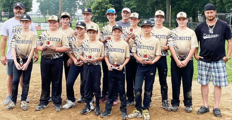 ROCHESTER 12U BASEBALL FINISHES RUNNERS UP Sports rochsent com