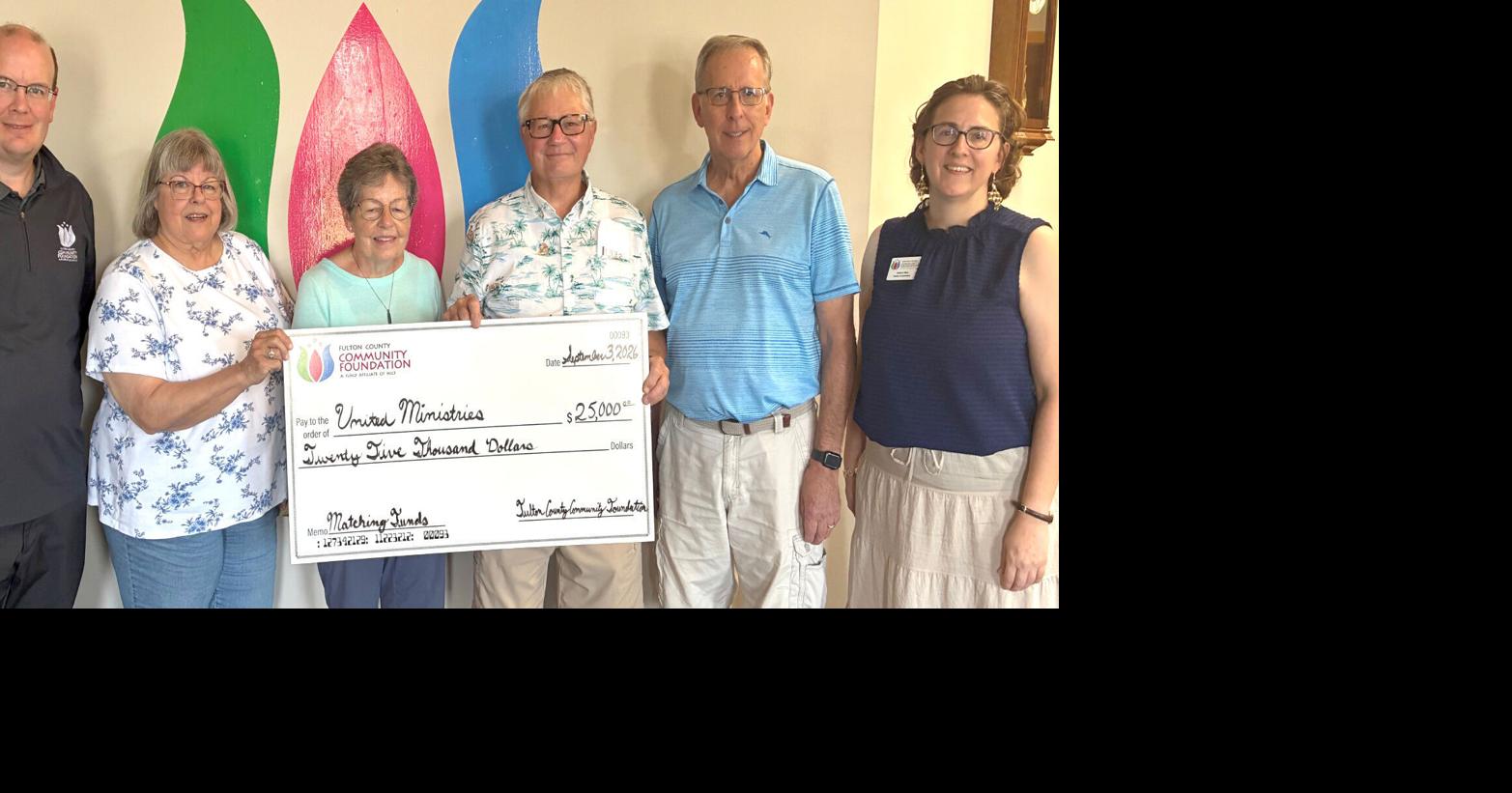 United Ministries is the recipient of a $25,000 matching grant, looking for donors