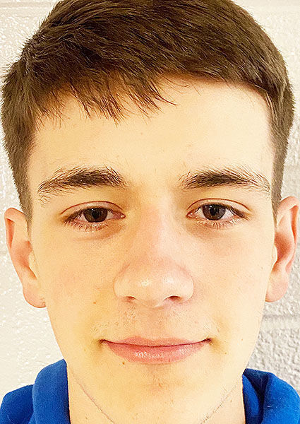 CASTON BOYS BASKETBALL KADE ZEIDER print