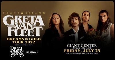 Greta Van Fleet - Giant Center - JULY 29