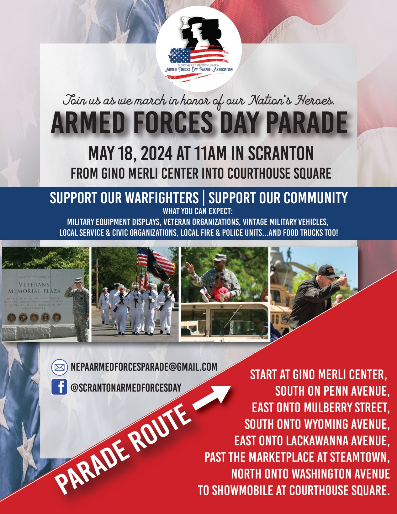 NEPA Armed Forces Day Parade | | rock107.com