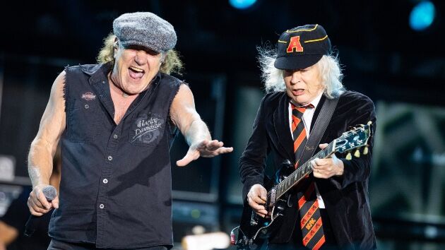 AC/DC's Brian Johnson and Angus Young talk touring, the band's