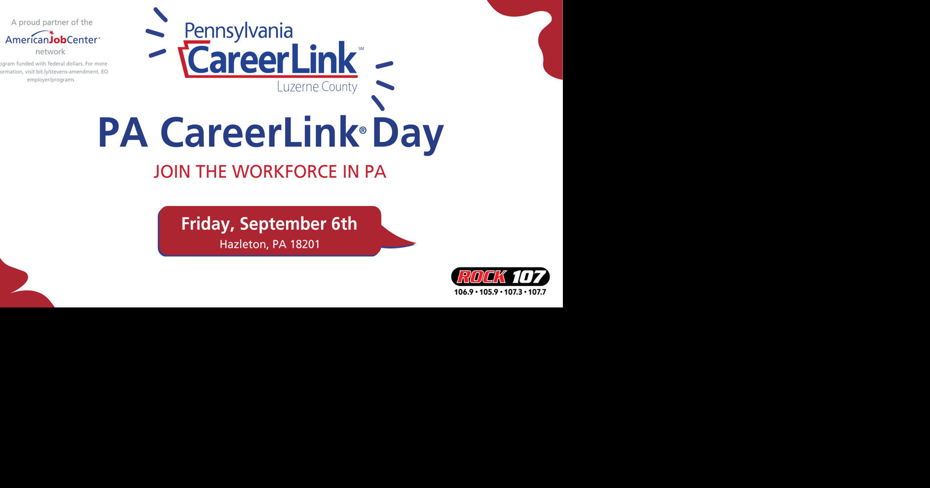 PA CareerLink Day HZL | Rock News | rock107.com
