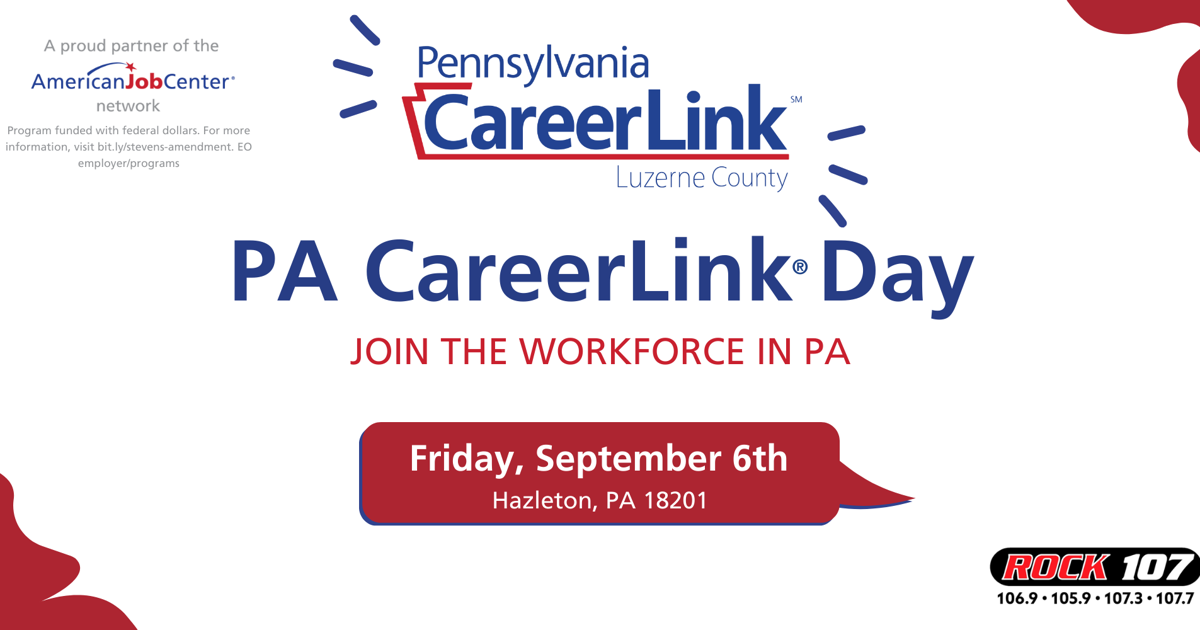 PA CareerLink Day HZL | Rock News | rock107.com