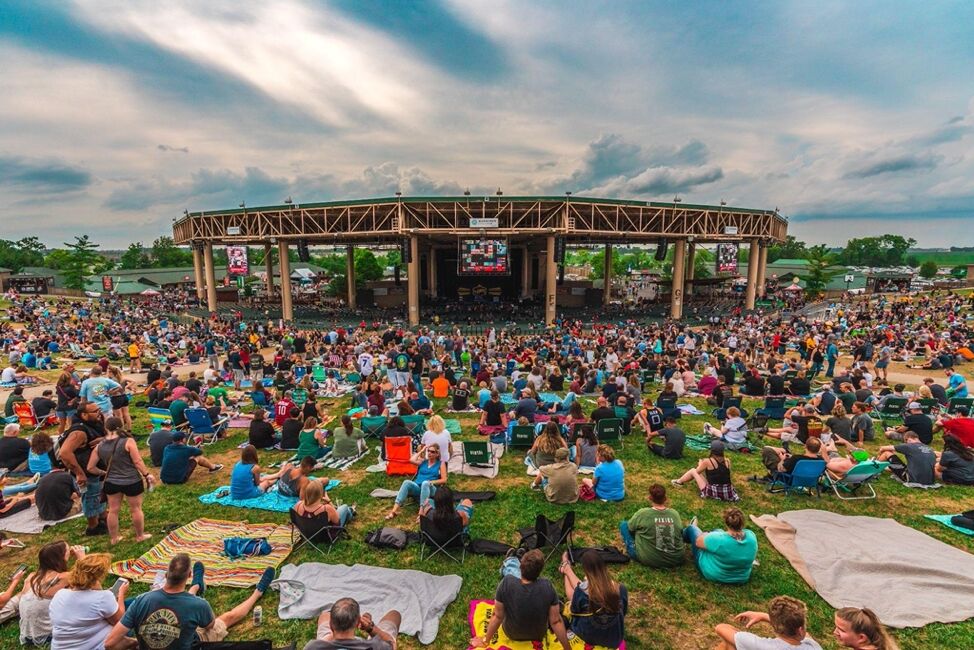 Usana Amphitheater Lawn Seating Rules Two Birds Home