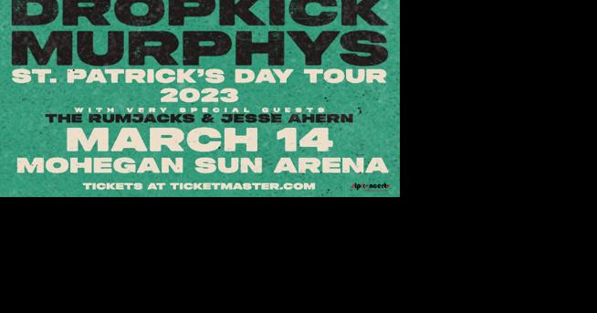 Dropkick Murphys St. Patrick's Day 2023 Tour in Wilkes-Barre on March 14th at Mohegan Sun Arena at Casey Plaza | Concerts - Vimarsana News