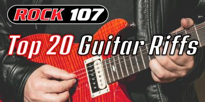 Top 20 Guitar Riffs | | rock107.com
