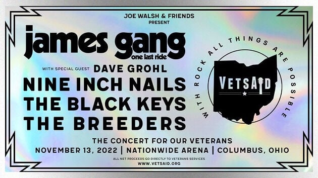 Joe Walsh's All-star VetsAid 2022 Concert To Be Livestreamed Globally ...