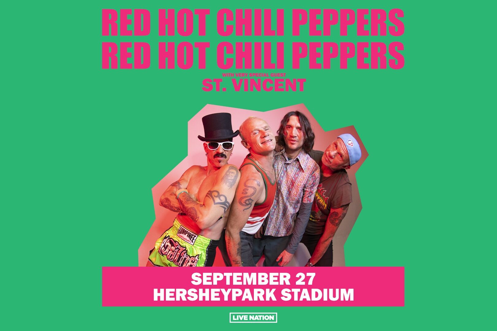 Red Hot top Chili Peppers Ticket - Golden Circle 1 Mannheim 26.06.23