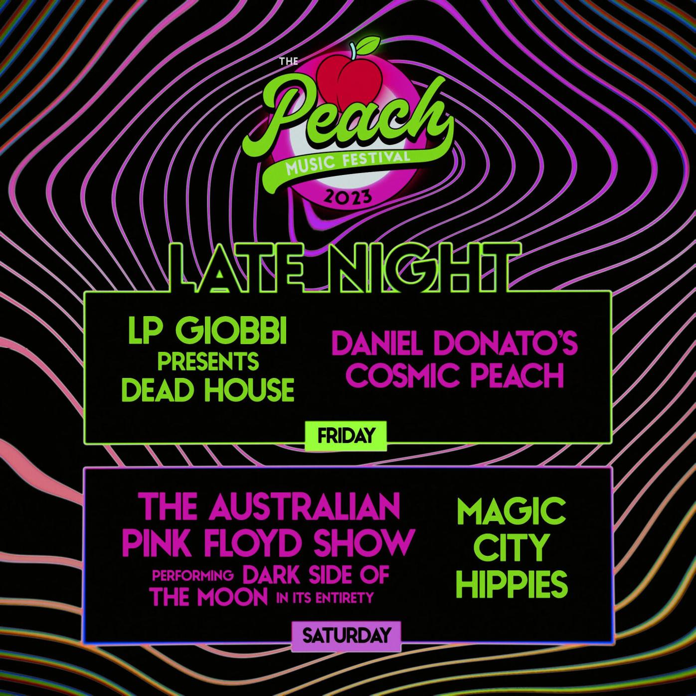 The Peach Music Festival Reveals Late Night Sets