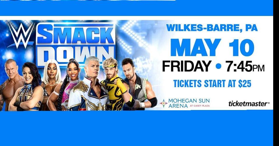WWE Friday Night SmackDown at Mohegan Sun Arena in WilkesBarre