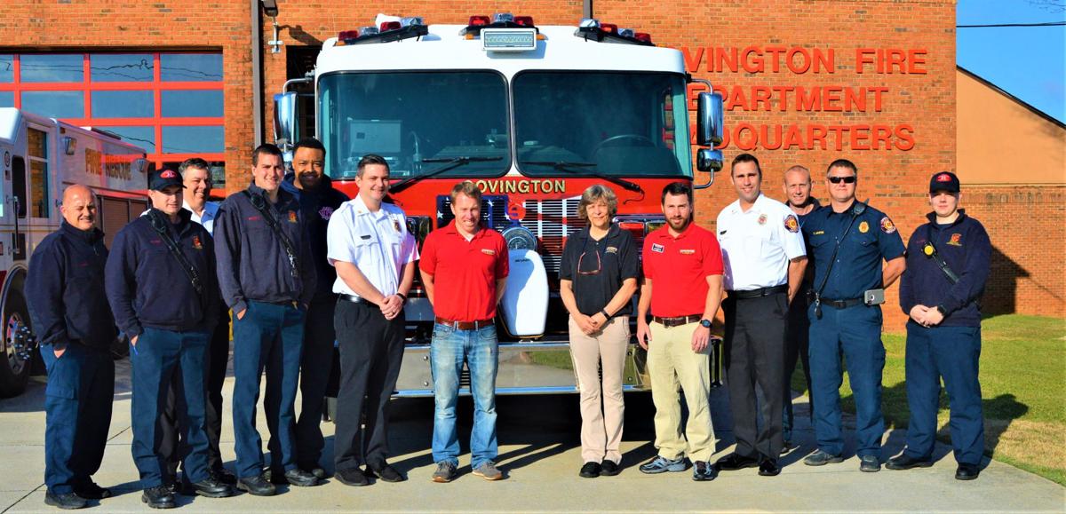 Covington Fire Department receives CPR apparatus from Firehouse Subs